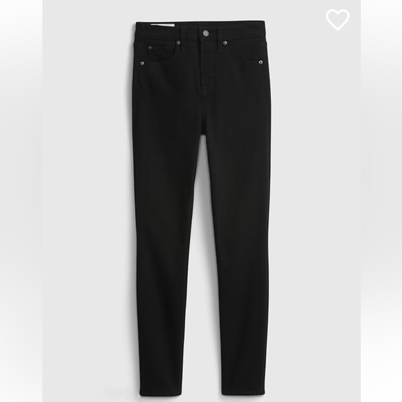 ✨New✨ Gap High Rise True Skinny Jeans - Black - 28 (6) - Picture 7 of 7